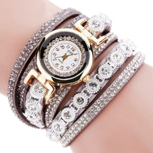 Women Fashion Casual Analog Quartz Women Rhinestone Watch Bracelet CCQ Watch - 4D's T&D Inc