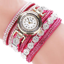 Women Fashion Casual Analog Quartz Women Rhinestone Watch Bracelet CCQ Watch - 4D's T&D Inc
