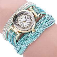 CCQ Women Fashion Bracelet Watch Casual Analog Quartz Women Rhinestone Watch - 4D's T&D Inc