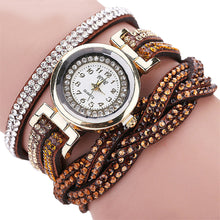 CCQ Women Fashion Bracelet Watch Casual Analog Quartz Women Rhinestone Watch - 4D's T&D Inc