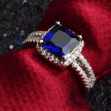 925 Sterling Silver Plated Finger Ring - White Gemstone Silver Jewelry A - 4DS-121SGR - 4D's T&D Inc