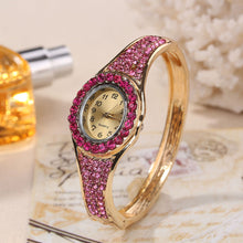 Women's Crystal Quartz Bracelet Watch Luxury Band Hollow Out Bangle Jewelry Charm - 4D's T&D Inc
