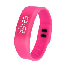 LED Date Sports Bracelet Digital Watch Unisex Wrist Watch Women Men Rubber Watch - 4D's T&D Inc