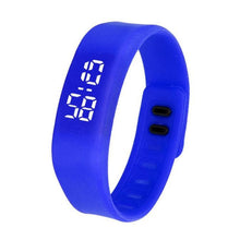 LED Date Sports Bracelet Digital Watch Unisex Wrist Watch Women Men Rubber Watch - 4D's T&D Inc
