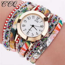 Women Rhinestone Bracelet Watch CCQ Women Fashion Casual Analog Quartz - 4DS-93WRBW - 4D's T&D Inc