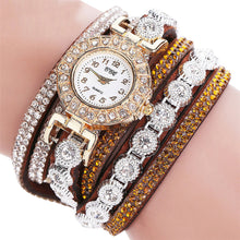 CCQ Women Fashion Casual Analog Quartz Women Rhinestone Watch Bracelet Watch - 4D's T&D Inc