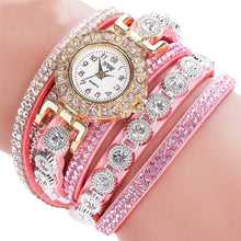 CCQ Women Fashion Casual Analog Quartz Women Rhinestone Watch Bracelet Watch - 4D's T&D Inc
