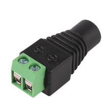 2 Pcs 12V DC Power Jack Connector Female Cable Adapter Plug for LED Light - 4D's T&D Inc