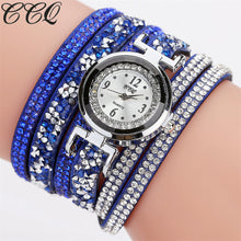 CCQ Women Fashion Casual Analog Quartz Women Rhinestone Watch Bracelet Watch - 4D's T&D Inc