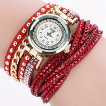 Rhinestone Bracelet Watch CCQ Women Fashion Casual Analog Quartz Women - 4D's T&D Inc