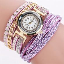 Rhinestone Bracelet Watch CCQ Women Fashion Casual Analog Quartz Women - 4D's T&D Inc