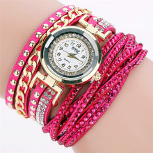 Rhinestone Bracelet Watch CCQ Women Fashion Casual Analog Quartz Women - 4D's T&D Inc