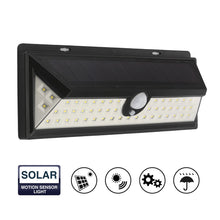 Waterproof Solar Light with 54 LED - White Solar Outdoor Lighting - PIR Motion Sensor - 4DS-59LSPIR - 4D's T&D Inc