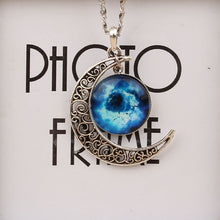 Antique Vintage Moon Time Necklace Sweater Chain Pendant Jewelry IB835 - 4D's T&D Inc