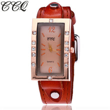 CCQ Women's Casual Quartz Leather Band Newv Strap Watch Analog Wrist Watch - 4D's T&D Inc