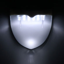 Outdoor Solar 6 LED Light - Auto ON/OFF Day Night - Wall Lamp Stairways Garden Roof - 4DS-63SOLD - 4D's T&D Inc