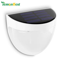 Outdoor Solar 6 LED Light - Auto ON/OFF Day Night - Wall Lamp Stairways Garden Roof - 4DS-63SOLD - 4D's T&D Inc