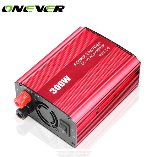 Onever Car Power Inverter Converter DC 12V to AC 110V Dual Outlets Modified Sine Wave Power with Dual USB 5V/2.1A Inverter - 4D's T&D Inc