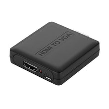 HDMI To VGA 1080P Male To Female Audio Video AV Converter Adapter For Laptop DVD TV Box Projector Top Quality HDMI2VGA Connector - 4D's T&D Inc