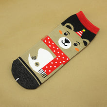 3D Printed Christmas Women Casual Socks Cute Unisex Low Cut Ankle Socks - 4D's T&D Inc