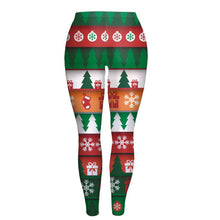 Women Fashion Lady Skinny Christmas Printed Stretchy Pants Leggings - 4DS-137SPL - 4D's T&D Inc