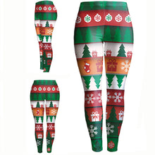 Women Fashion Lady Skinny Christmas Printed Stretchy Pants Leggings - 4DS-137SPL - 4D's T&D Inc