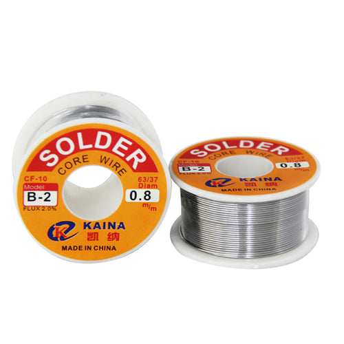 Tin Lead Rosin Core Solder 63/37 0.8mm Flux Soldering Welding Iron Tin Solder Wire Reel 2017 Top Sale - 4D's T&D Inc