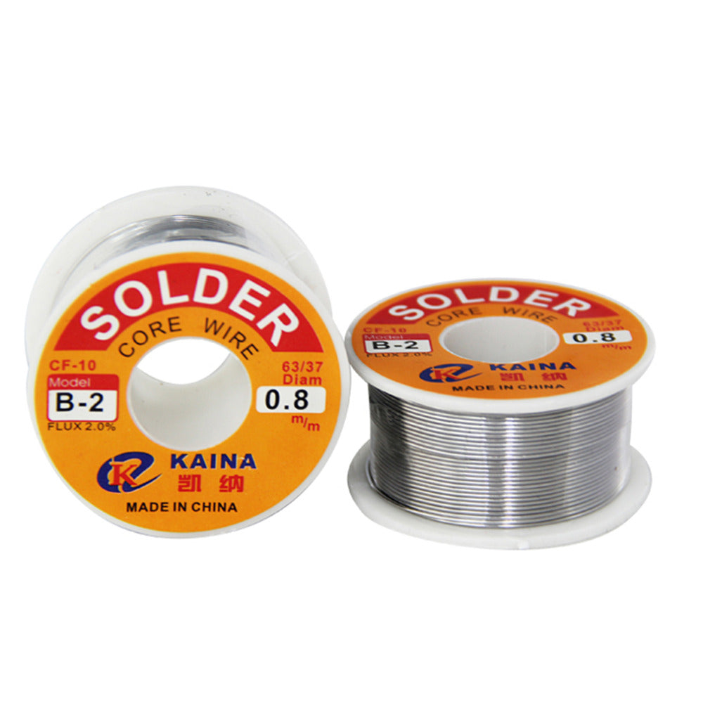 Tin Lead Rosin Core Solder 63/37 0.8mm Flux Soldering Welding Iron Tin Solder Wire Reel 2017 Top Sale - 4D's T&D Inc