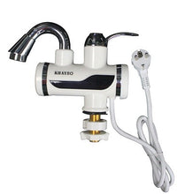 Instant Hot Water Tap 3000W Temperature Display Tankless Electric Faucet Kitchen Instant Hot Water Faucet Heater Heating Water - 4D's T&D Inc