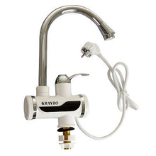 Instant Hot Water Tap 3000W Temperature Display Tankless Electric Faucet Kitchen Instant Hot Water Faucet Heater Heating Water - 4D's T&D Inc
