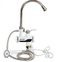 Instant Hot Water Tap 3000W Temperature Display Tankless Electric Faucet Kitchen Instant Hot Water Faucet Heater Heating Water - 4D's T&D Inc