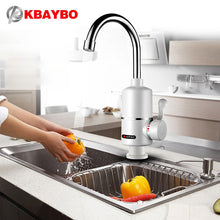 3000W Electric hot water tap Electric Water Heater Bathroom/Kitchen instant electric water heater Tankless A-076 - 4D's T&D Inc