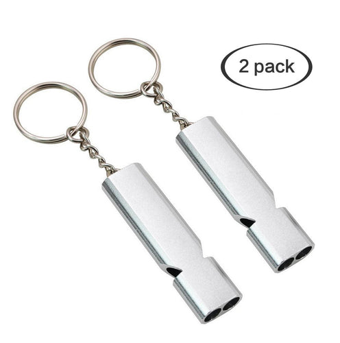 Double Tube Survival Whistle - 4D's T&D Inc