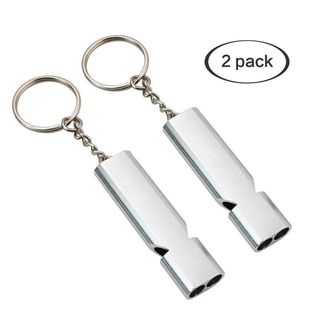 Double Tube Survival Whistle - 4D's T&D Inc