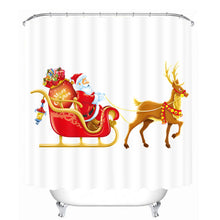 3D Christmas Bathroom Shower Curtain Decor - Waterproof Polyester with 12 Hooks - 4DS-30BSC.   $49.47 - 4D's T&D Inc
