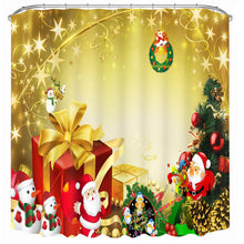 3D Christmas Bathroom Shower Curtain Decor - Waterproof Polyester with 12 Hooks - 4DS-30BSC.   $49.47 - 4D's T&D Inc