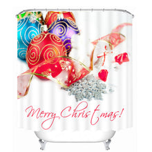 3D Christmas Bathroom Shower Curtain Decor - Waterproof Polyester with 12 Hooks - 4DS-30BSC.   $49.47 - 4D's T&D Inc