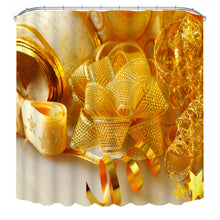 3D Christmas Bathroom Shower Curtain Decor - Waterproof Polyester with 12 Hooks - 4DS-30BSC.   $49.47 - 4D's T&D Inc