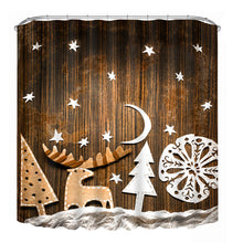 3D Christmas Bathroom Shower Curtain Decor - Waterproof Polyester with 12 Hooks - 4DS-30BSC.   $49.47 - 4D's T&D Inc
