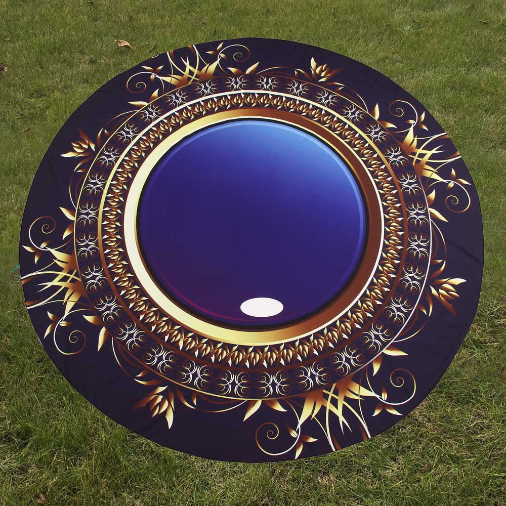 3D Print Pattern Yoga Mat Beach Pool Home Table Cloth Yoga Mat - 4D's T&D Inc