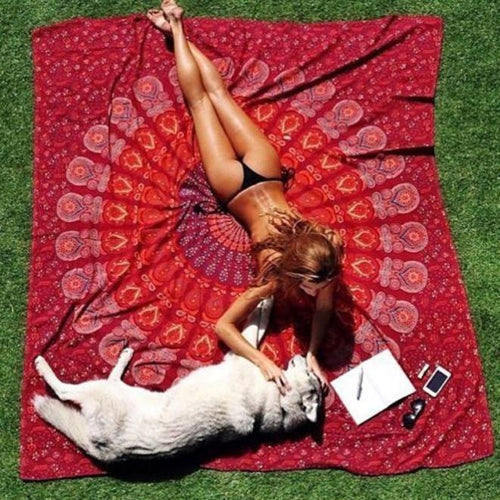 Beach Cover Up Bikini Boho Summer Dress Swimwear Bathing Suit Kimono Tunic - 4D's T&D Inc