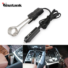 Vingtank Car Immersion Drink Heater by Cigarette Lighter Adapter Style Portable Safe 12V Auto Electric Tea Coffee Water Heater - 4D's T&D Inc