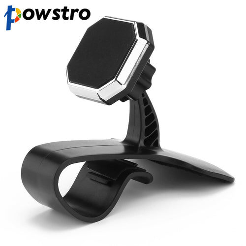 Powstro 360 Degree Magnetic Mobile Phone Holder GPS Universal Car Phone Holder For iPhone Samsung Magnet Mount Holder Stand - 4D's T&D Inc