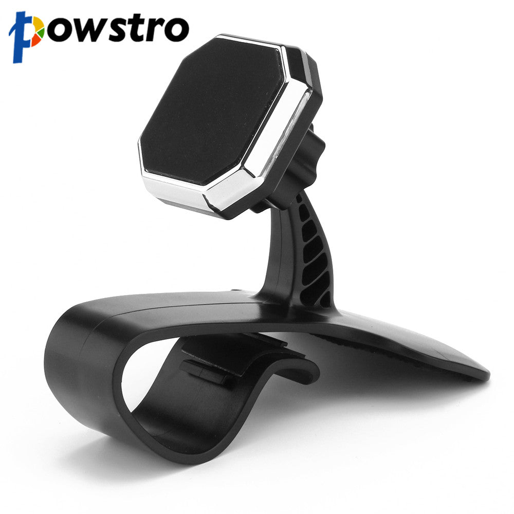 Powstro 360 Degree Magnetic Mobile Phone Holder GPS Universal Car Phone Holder For iPhone Samsung Magnet Mount Holder Stand - 4D's T&D Inc