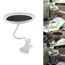 Universal 360° Rotating Car Mount Tray Tablet Clamp Holder Organizer for Coffee Tea Drink Food - 4D's T&D Inc