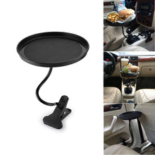 Universal 360° Rotating Car Mount Tray Tablet Clamp Holder Organizer for Coffee Tea Drink Food - 4D's T&D Inc