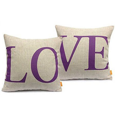 Cushion Covers - Sofa Seat Fashion Pillow Cases - Cotton Lint - 4DS-114PCC. - 4D's T&D Inc