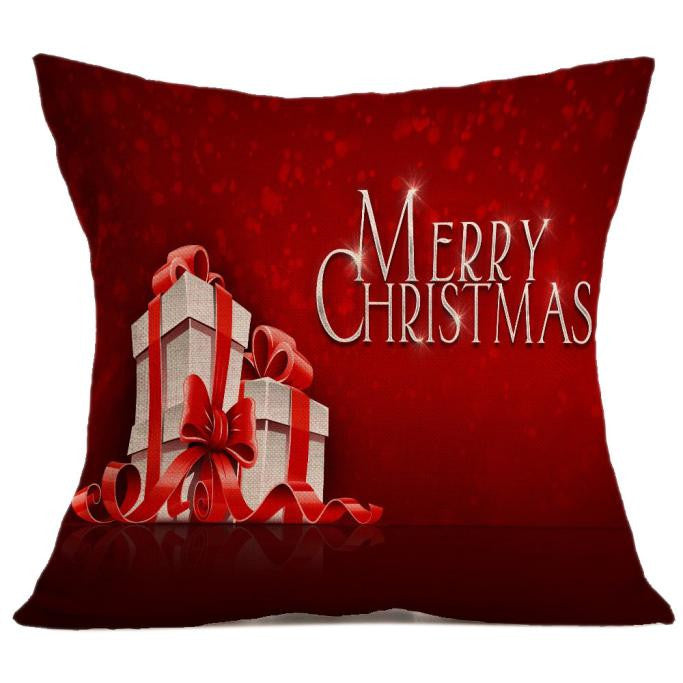Christmas  Sofa Bed Pillow Case Cushion Cover Home Decor.   Item # 4DS-112PCC - $17.92 - 4D's T&D Inc