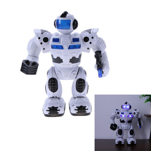 Flashing Lighting Intelligent Baby Robot toy - Children Game Toys - Birthday Xmas Gift - 4DS-51RBT - 4D's T&D Inc