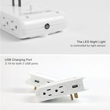 Power Outlet With Dual USB Charging Ports Travel Adopter - US Plug-in Type - 4DS-132FPA - 4D's T&D Inc